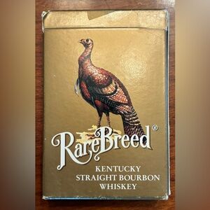 Vintage Wild Turkey Rare Breed Playing Cards